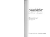 Cover of Adaptability