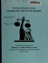 Cover of Witness protection