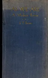 Cover of As we are