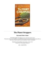Cover of Planet strappers