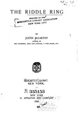 Cover of The riddle ring