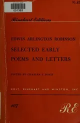 Cover of Selected early poems and letters
