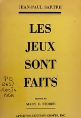 Cover of Les jeux sont faits