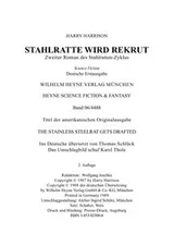 Cover of ... Roman des Stahlratten-Zyklus