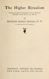 Cover of The higher ritualism