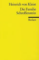 Cover of Die Familie Schroffenstein