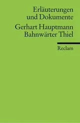Cover of Bahnwarter Thiel (Erlauterungen und Dokumente)