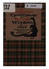 Cover of The Cynic's calendar of revised wisdom ...