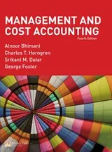 Cover of Management and cost accounting