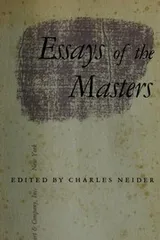 Cover of Essays of the masters