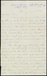 Cover of [Letter to] My dear Tilton