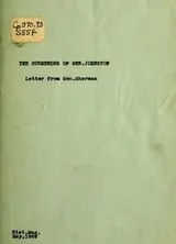 Cover of The surrender of Gen. Johnston
