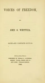 Cover of Voices of freedom