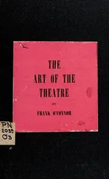 Cover of The art of the theatre