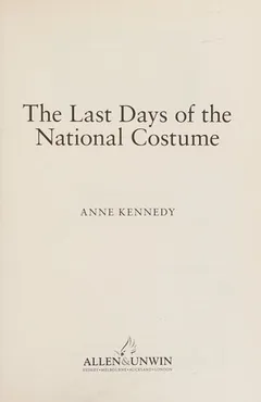 Cover of The Last Days of the National Costume