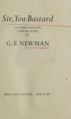 Cover of Sir, You Bastard