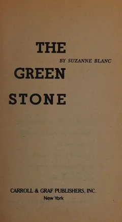 Cover of The Green Stone
