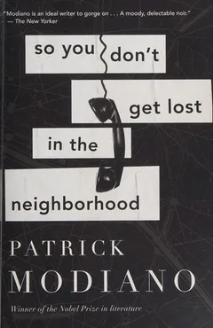 Cover of So You Don’t Get Lost in the Neighborhood