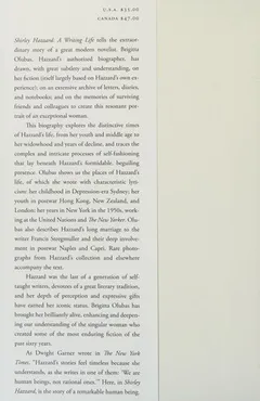 Cover of Shirley Hazzard