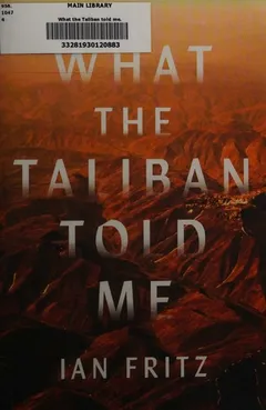 Cover of What the Taliban Told Me