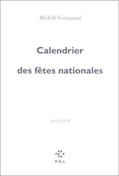 Cover of Calendrier des fêtes nationales