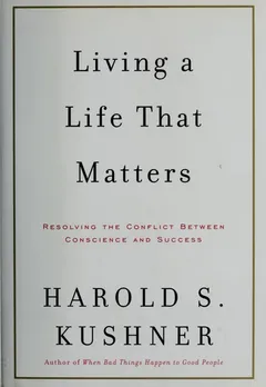 Cover of Living a Life That Matters