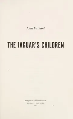 Cover of The Jaguar’s Children
