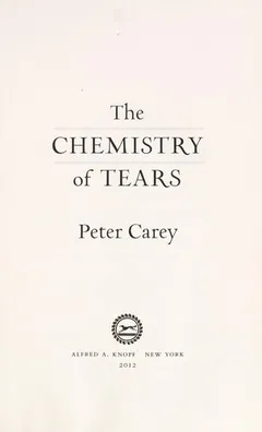 Cover of The Chemistry of Tears