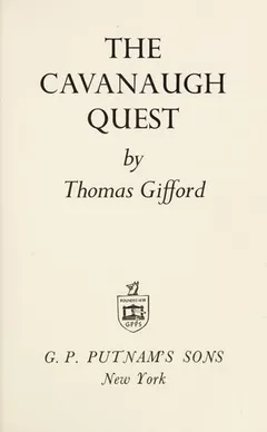 Cover of The Cavanaugh Quest