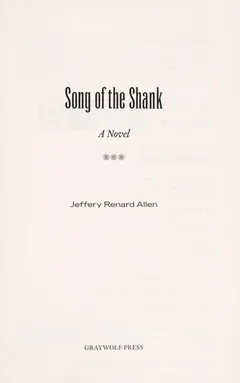 Cover of Song of the Shank