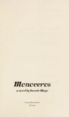 Cover of Monoceros