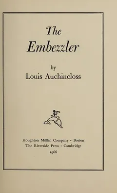 Cover of The Embezzler