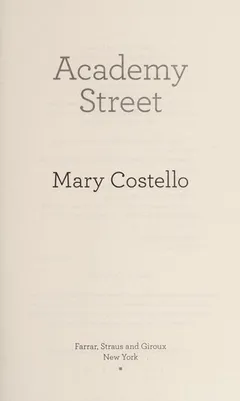 Cover of Academy Street