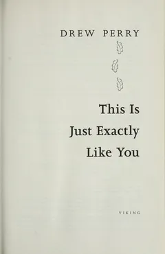 Cover of This Is Just Exactly Like You