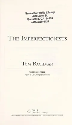 Cover of The Imperfectionists