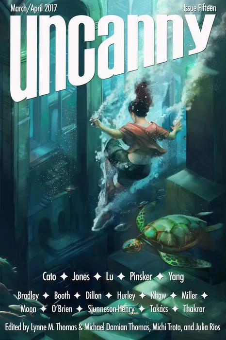Cover of Uncanny Magazine Issue 15