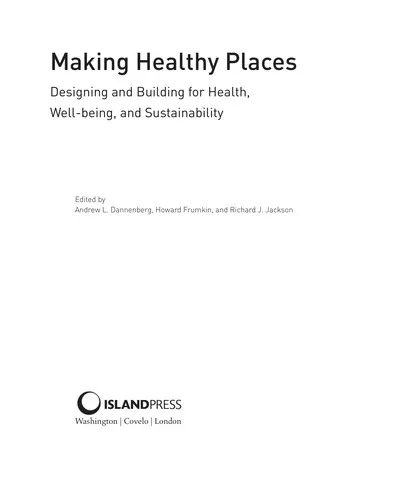 Cover of Making Healthy Places