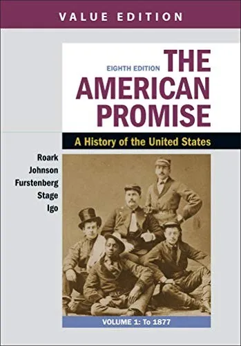 Cover of The American Promise, Value Edition, Volume 1