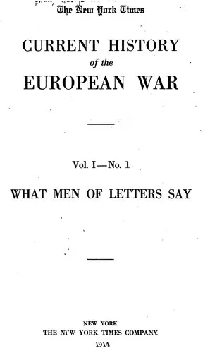 Cover of What Men of Letters Say