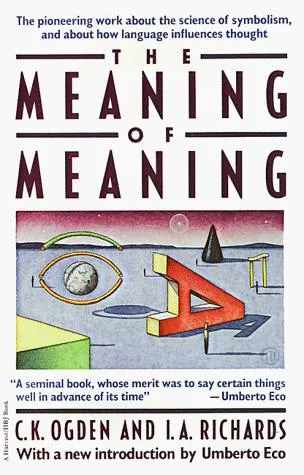 Cover of The Meaning of Meaning
