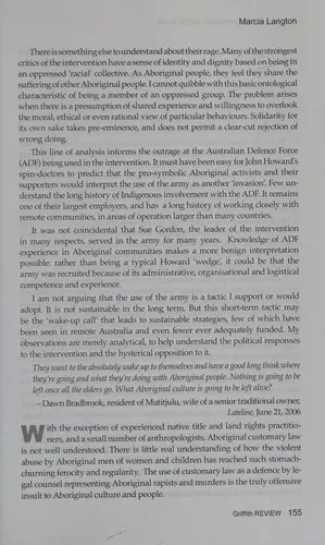 Cover of Griffith Review