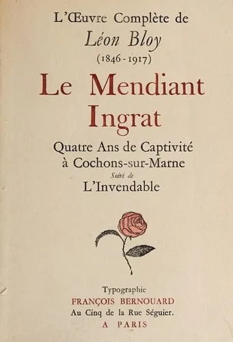Cover of L’Oeuvre complète de Léon Bloy (1846-1917)