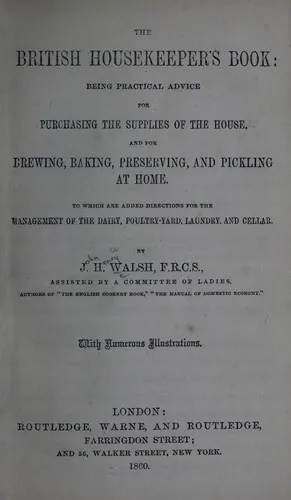 Cover of The British Housekeeper’s Book