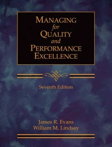 Cover of Managing for Quality and Performance Excellence