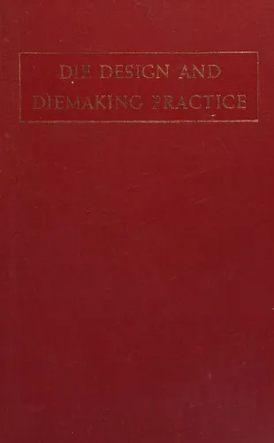 Cover of Die Design and Diemaking Practice