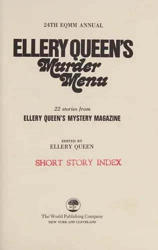 Cover of Ellery Queen’s Murder Menu