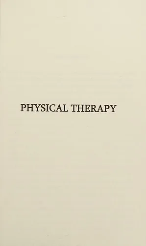 Cover of Physical Therapy