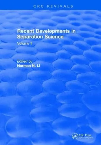 Cover of Recent Developments in Separation Science