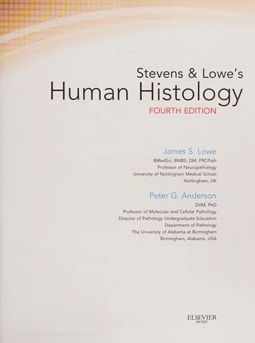 Cover of Stevens and Lowe’s Human Histology