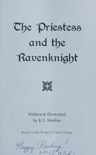 Cover of The Priestess and the Ravenknight